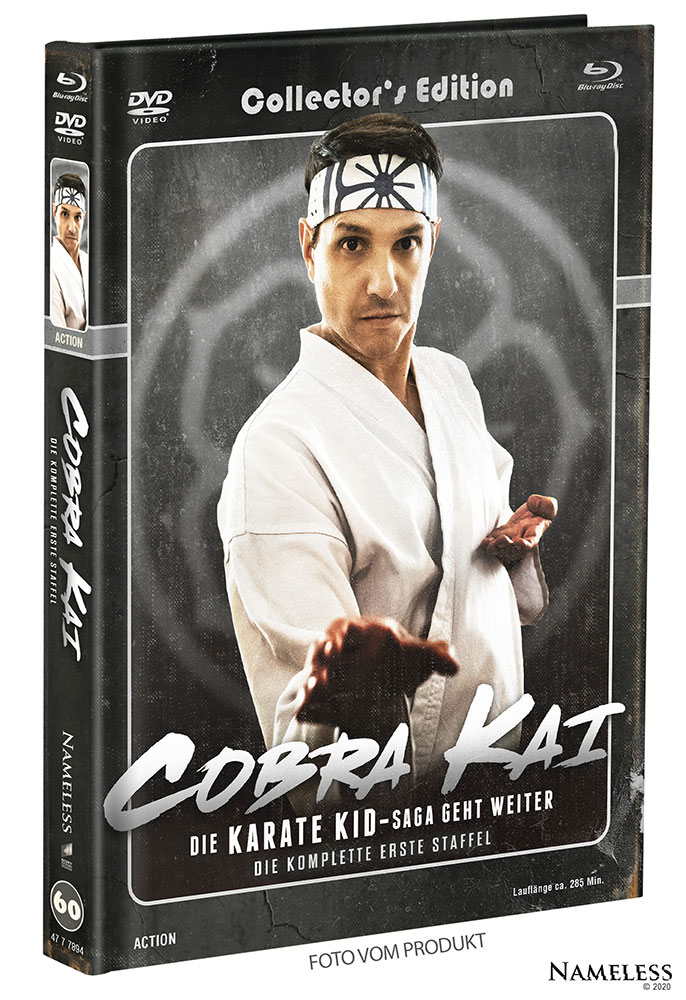 COBRA KAI - Season 1 (2Blu-Ray+2DVD) - Cover B - Mediabook - Limited 500 Edition