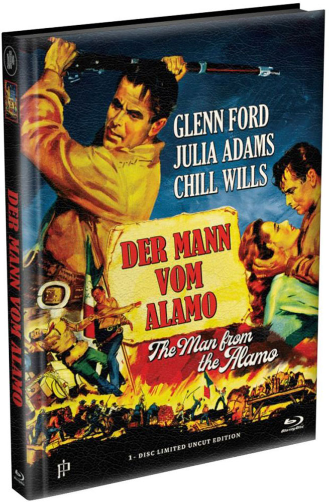 MANN VOM ALAMO, DER (Blu-Ray) - Mediabook (Wattiert) - Limited 149 Edition