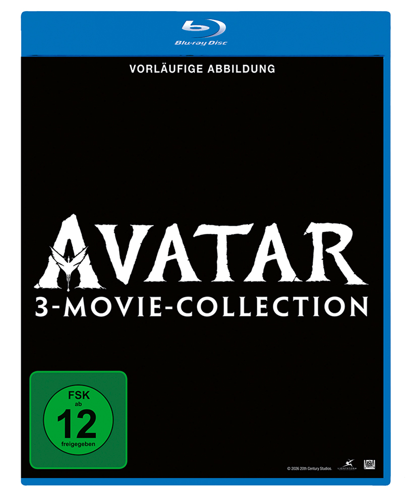 AVATAR 3-MOVIE-COLLECTION (Blu-Ray) (3Discs)