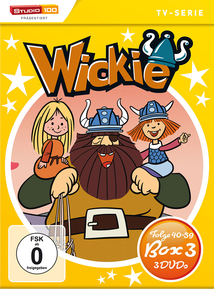 WICKIE UND DIE STARKEN MÄNNER - Staffel 3 (3DVD)