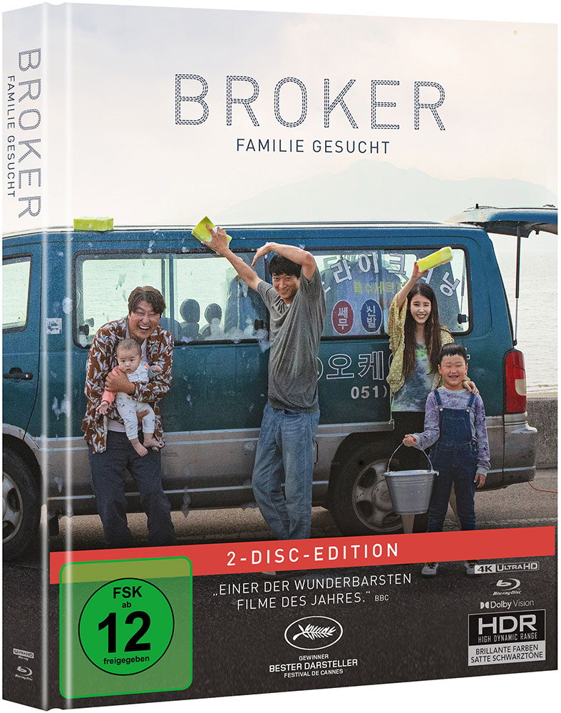 BROKER - FAMILIE GESUCHT (4K UHD+Blu-Ray) - Mediabook - Limited Edition