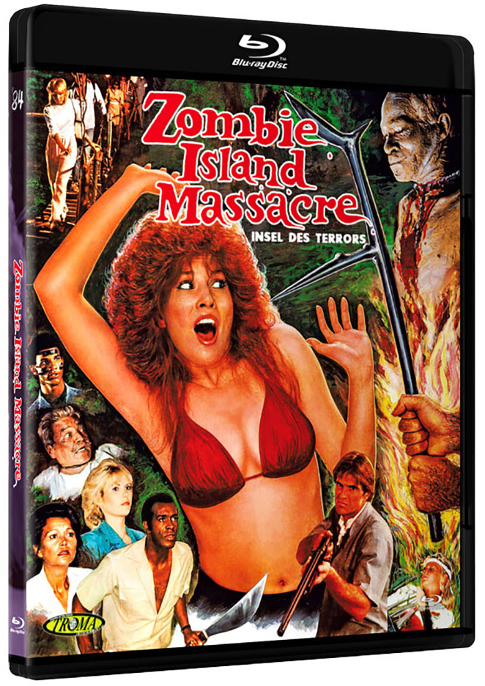 ZOMBIE ISLAND MASSACRE - INSEL DES TERRORS (Blu-Ray) - Troma Cult Collection