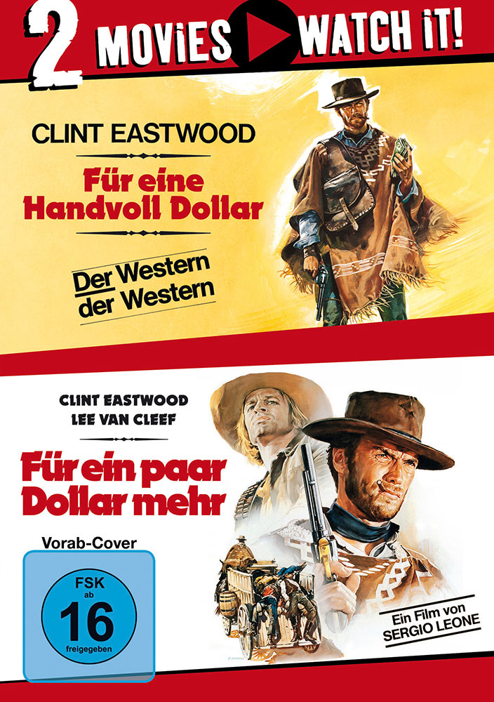 FÜR EINE HANDVOLL DOLLAR / FÜR EIN PAAR DOLLAR MEHR (2DVD)