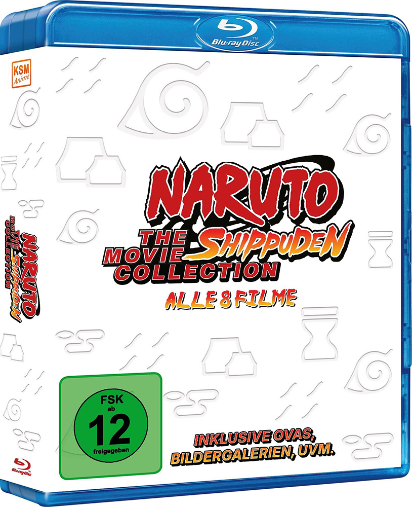 NARUTO SHIPPUDEN: 8-FILM COLLECTION - THE NEW MOVIE COLLECTION (Blu-Ray)