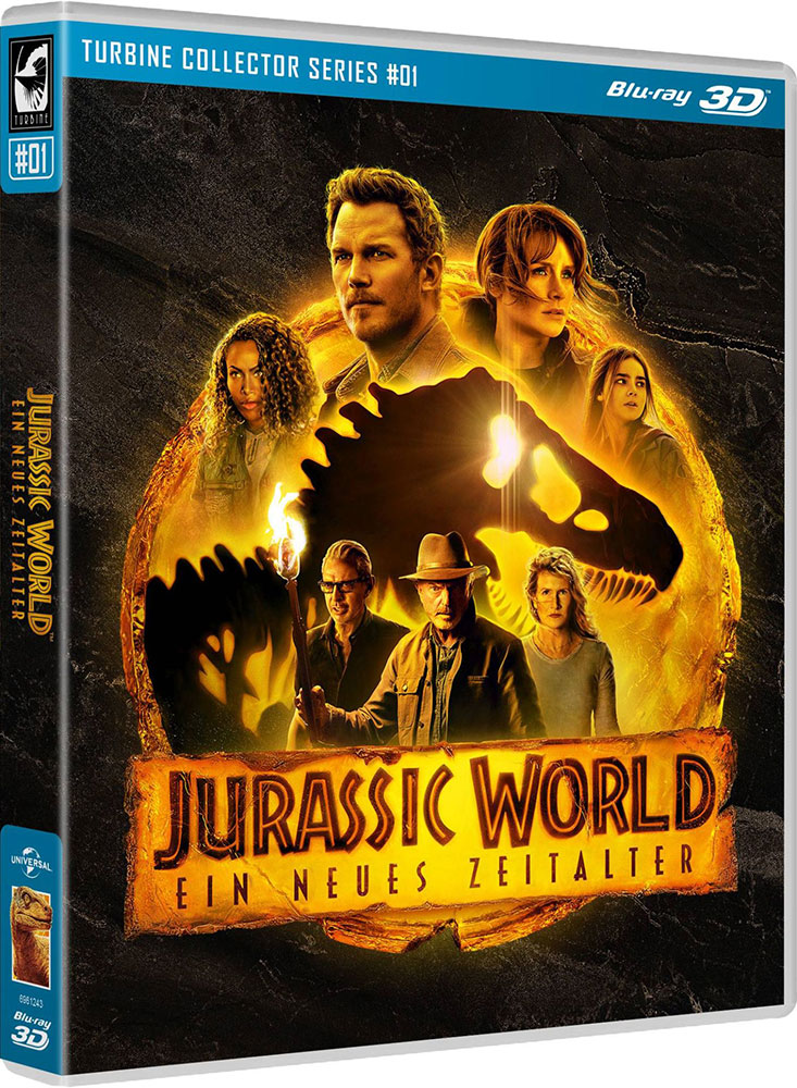 JURASSIC WORLD - EIN NEUES ZEITALTER (Blu-Ray 3D) - Turbine Collector Series #01