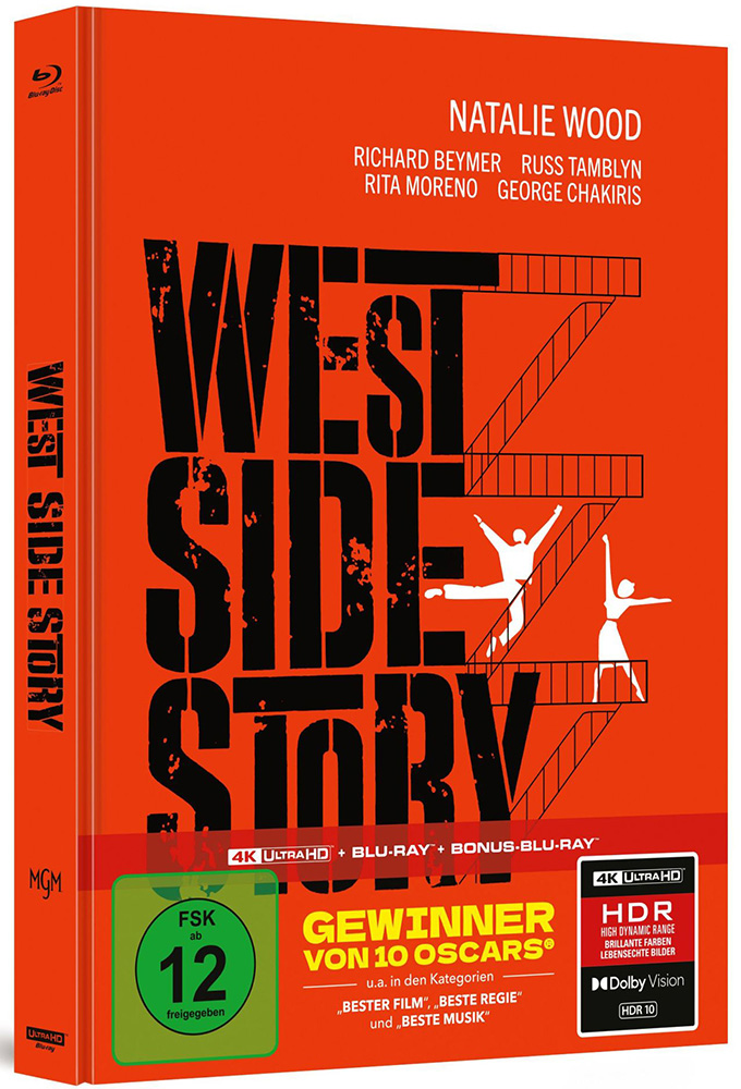 WEST SIDE STORY (4K UHD+2Blu-Rays) - Mediabook - Limited Edition