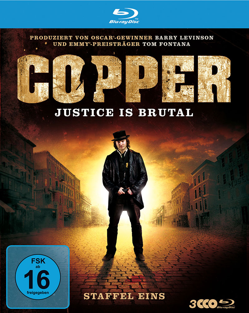 COPPER - JUSTICE IS BRUTAL - Staffel 1 (Blu-Ray) (2Discs)