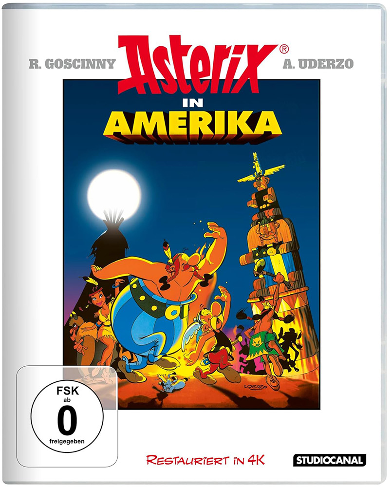 ASTERIX IN AMERIKA (Blu-Ray) - 30th Anniversary Edition - 4K Remastered