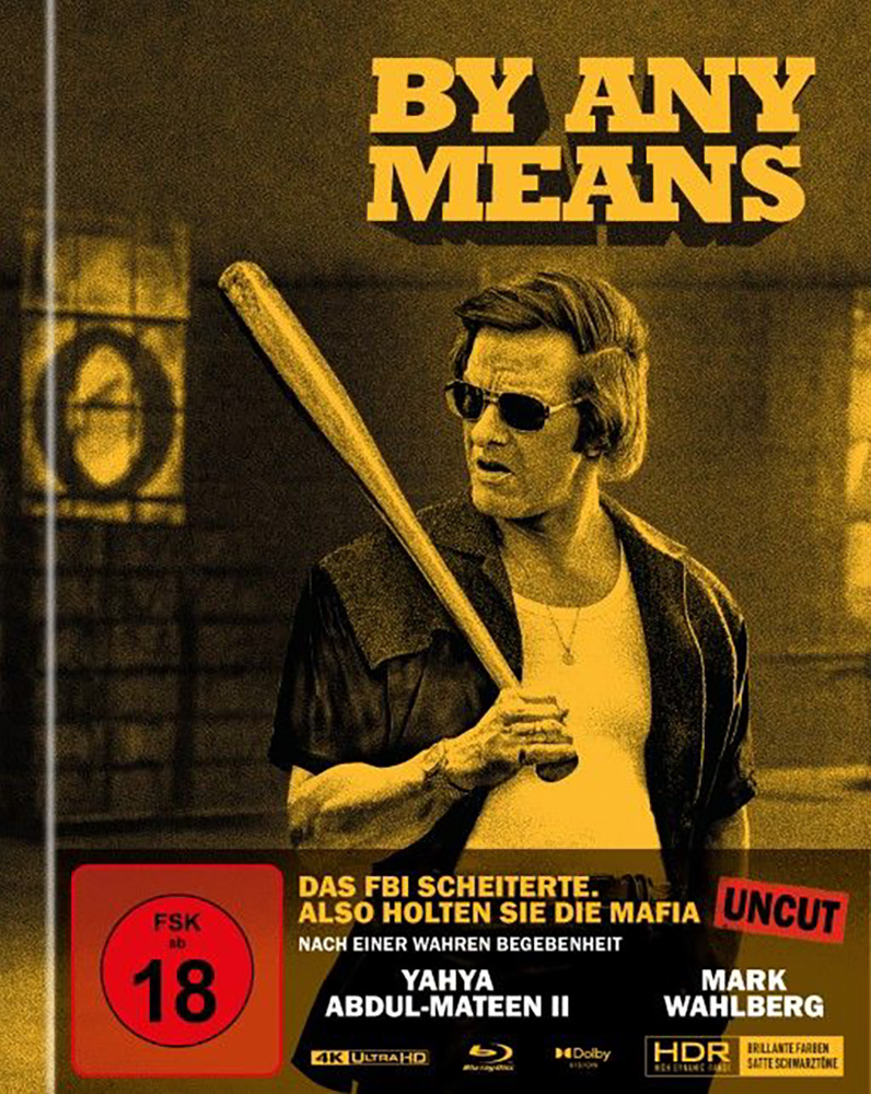 BY ANY MEANS- GEGEN JEDE REGEL (4K UHD+Blu-Ray) - Mediabook - Limited Edition
