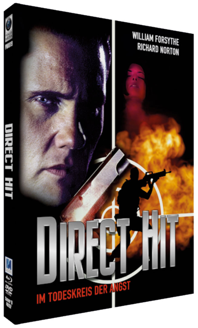 DIRECT HIT - Cover B - Mediabook (Blu-Ray+DVD) - Limited 111 Edition