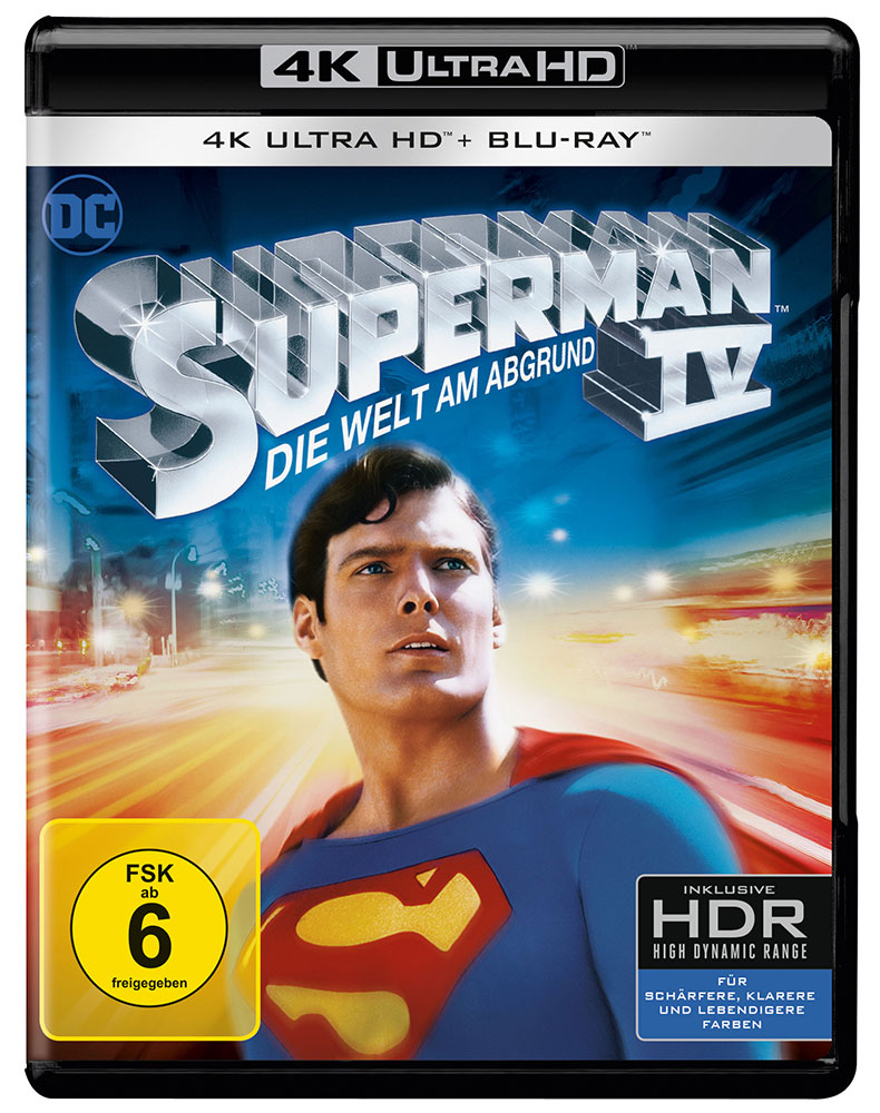 SUPERMAN 4: DIE WELT AM ABGRUND (4K UHD+Blu-Ray)