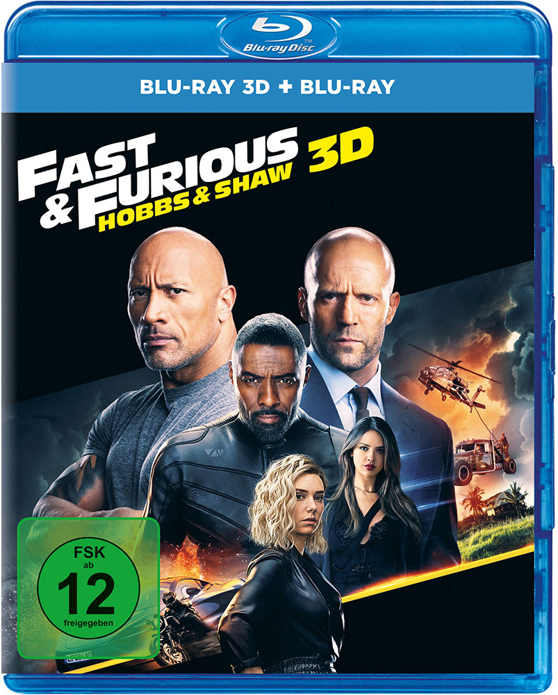FAST & FURIOUS: HOBBS & SHAW (Blu-Ray 3D+Blu-Ray) (2Discs) - 2D & 3D Version