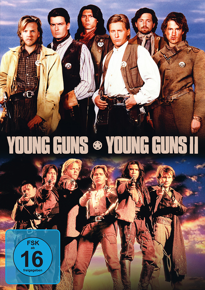 YOUNG GUNS 1 & 2 (2DVDs)