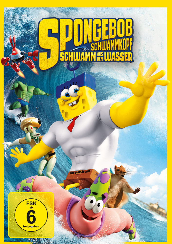 SPONGEBOB - SCHWAMM AUS DEM WASSER