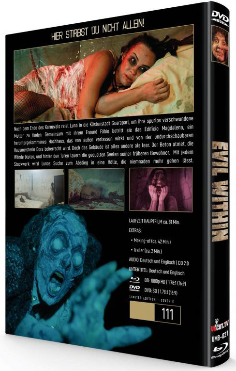 EVIL WITHIN (Blu-Ray+DVD) - Cover E - Mediabook - Limited 111 Edition