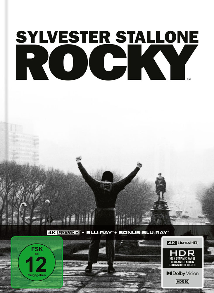 ROCKY (4K UHD+2Blu-Rays) - Cover A - Mediabook - Limited Edition