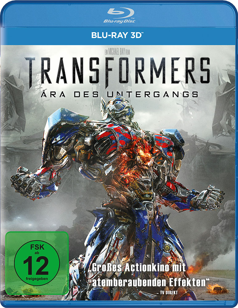 TRANSFORMERS 4 - ÄRA DES UNTERGANGS (Blu-Ray 3D)