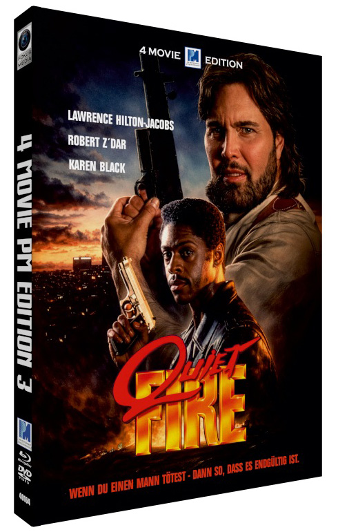 4 Movie PM Edition 3 - QUIET FIRE - Mediabook (Blu-Ray) - Limited 155 Edition