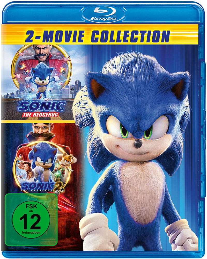 SONIC THE HEDGEHOG 1&2 (Blu-Ray) (2Discs)