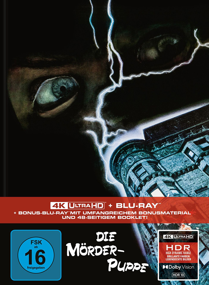CHUCKY - DIE MÖRDERPUPPE (4K UHD+2Blu-Rays) - Cover B - Mediabook - Limited Edition