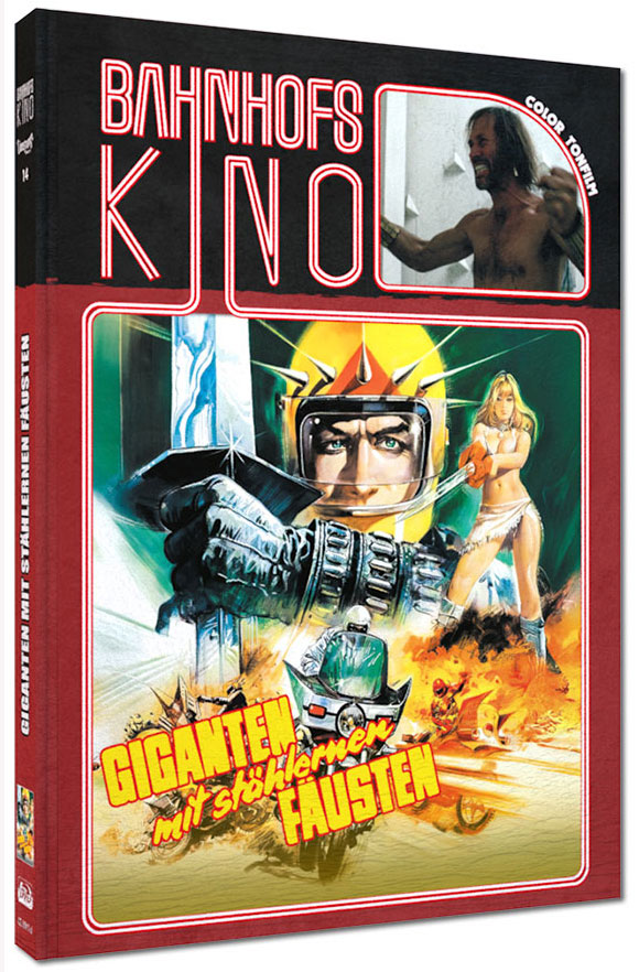 GIGANTEN MIT STÄHLERNEN FÄUSTEN (DEATHSPORT) (Blu-Ray+DVD) - Cover A - Mediabook - Limited 333 Edition