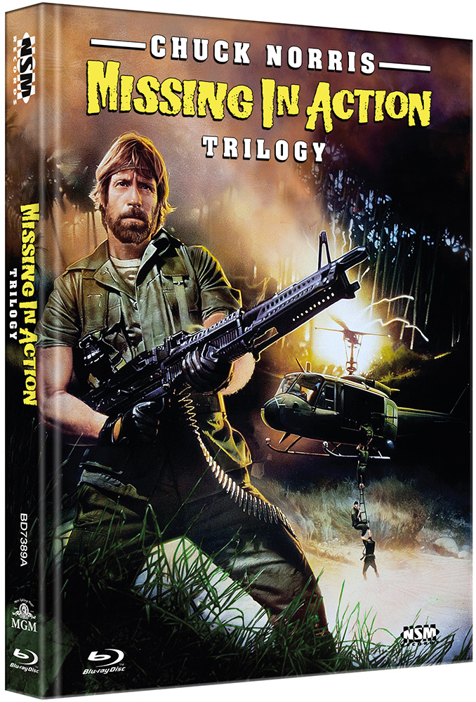 Missing in Action 1-3 (Blu-Ray) - A - Mediabook 008/666