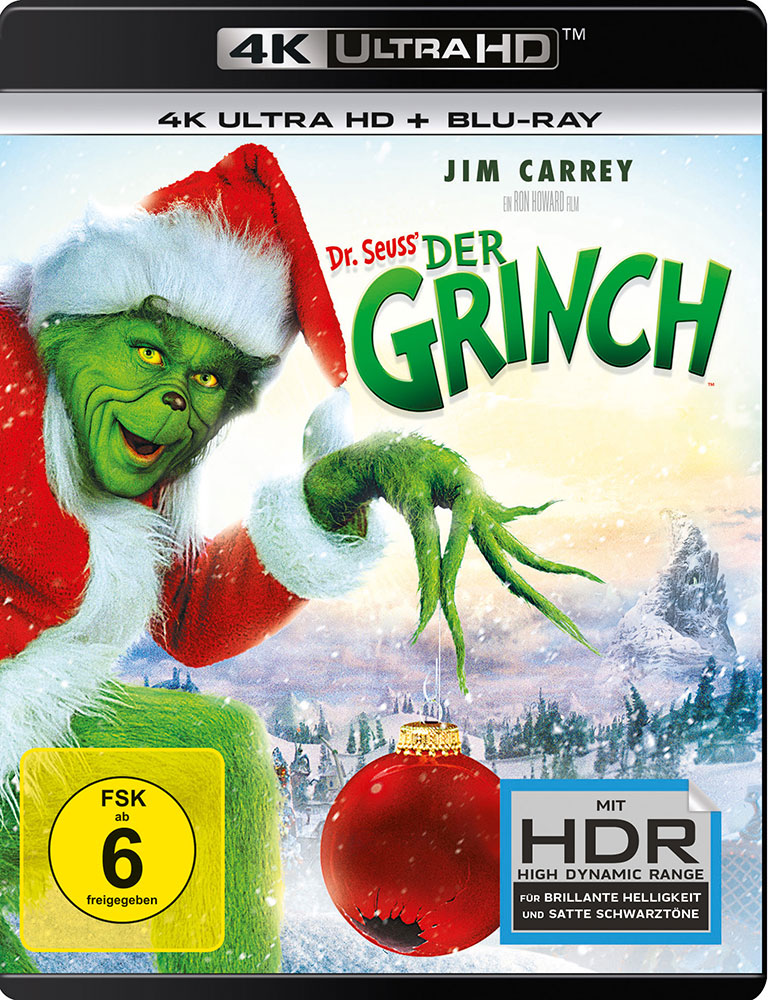 GRINCH, DER (4K UHD+Blu-Ray)