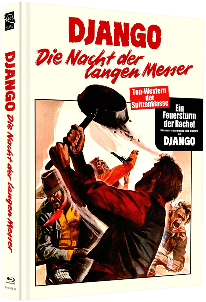 DJANGO - DIE NACHT DER LANGEN MESSER (Blu-Ray+DVD) - Cover E - Mediabook - Limited 111 Edition