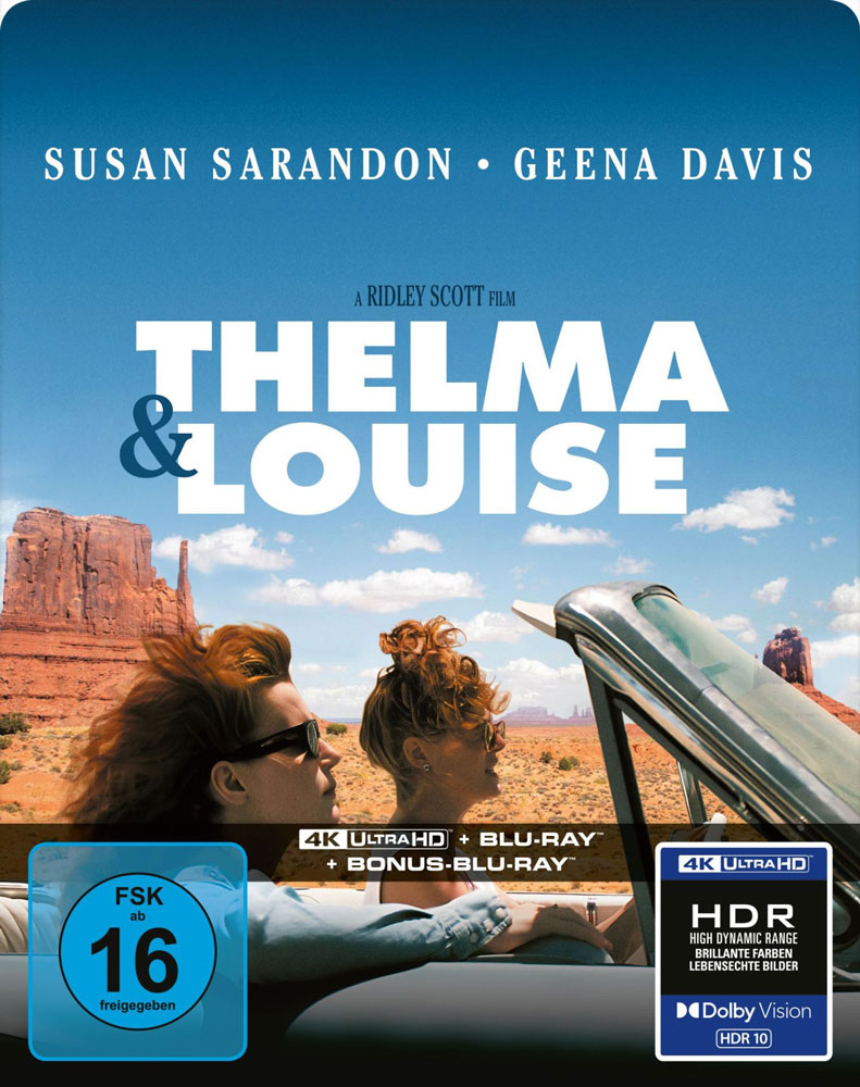 THELMA & LOUISE (4K UHD+Blu-Ray) (3Discs) - Limited SteelBook Edition