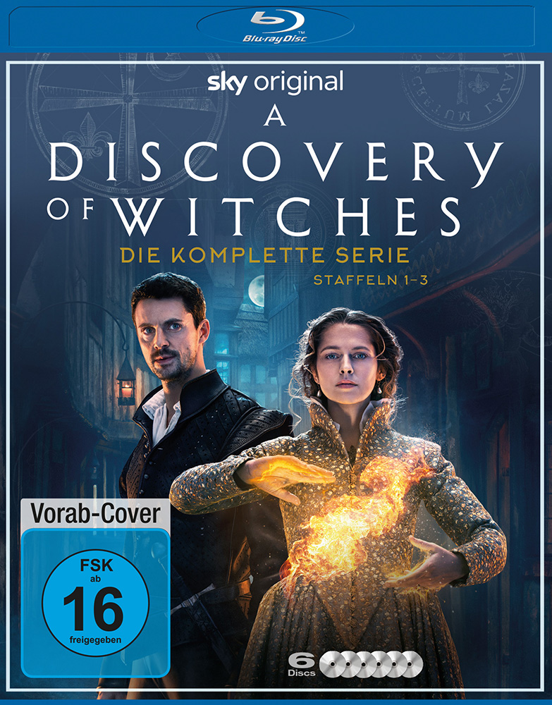 A DISCOVERY OF WITCHES - Staffel 1-3 Komplettbox (Blu-Ray) (6Discs)