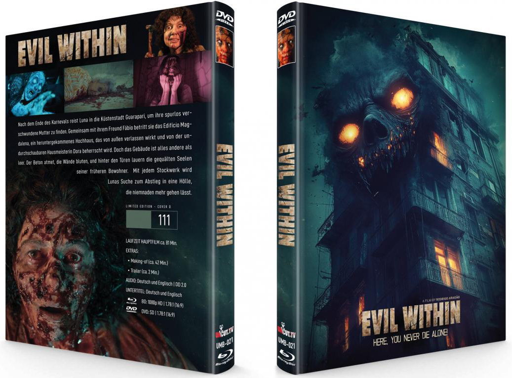 EVIL WITHIN (Blu-Ray+DVD) - Cover D - Mediabook - Limited 111 Edition