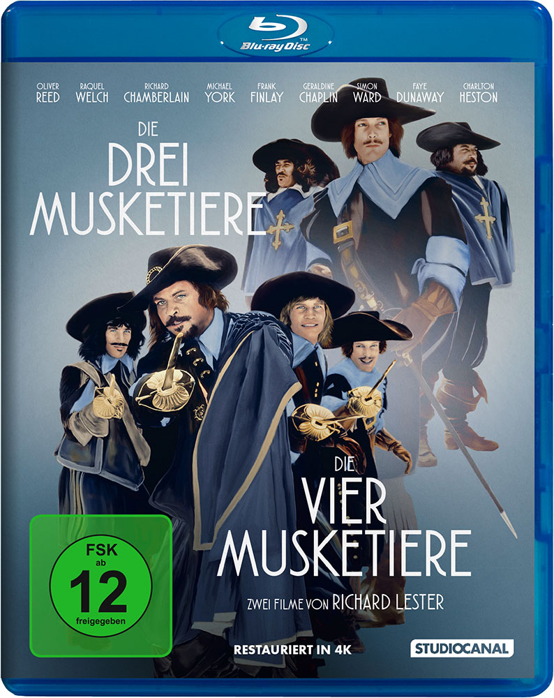 DREI MUSKETIERE, DIE / DIE VIER MUSKETIERE (Blu-Ray) (2Discs)