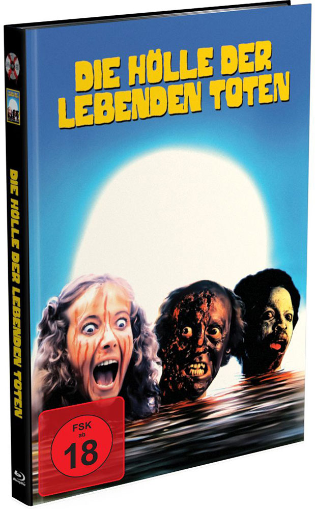 HÖLLE DER LEBENDEN TOTEN, DIE (4K UHD+Blu-Ray+DVD) - Cover B - Mediabook - Limited 750 Edition