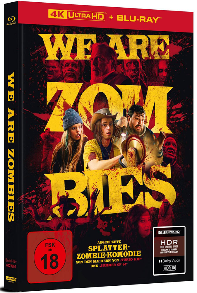 WE ARE ZOMBIES (4K UHD+2Blu-Rays) - Mediabook - Limited Edition - Uncut