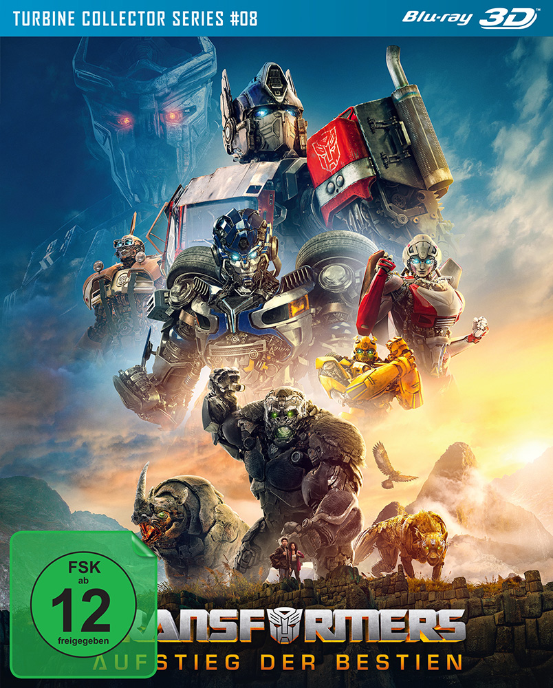 TRANSFORMERS: AUFSTIEG DER BESTIEN (Blu-Ray 3D) - Turbine Collector Series #08