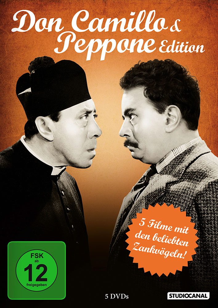 DON CAMILLO & PEPPONE EDITION (5DVDs) - Digital remastered