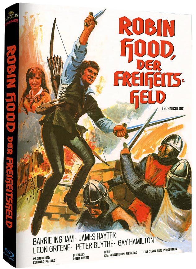 ROBIN HOOD - DER FREIHEITSHELD (Blu-Ray) - Cover B - Mediabook - Limited Edition
