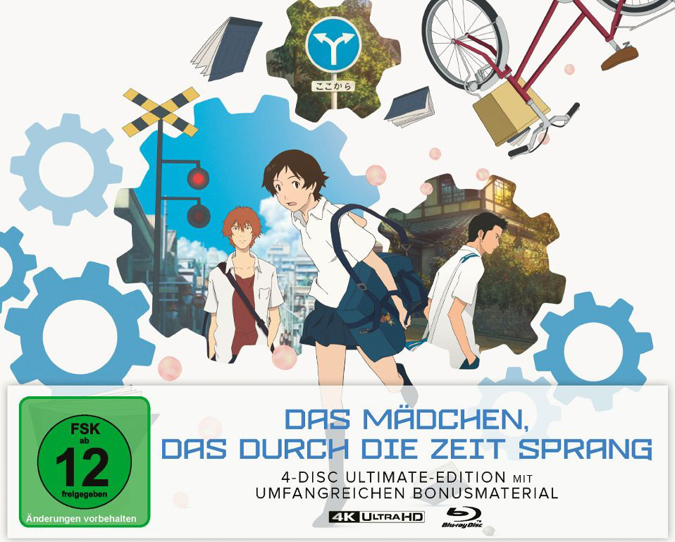MÄDCHEN, DAS DURCH DIE ZEIT SPRANG, DAS (4K UHD+2Blu-Rays+CD) - Ultimate Edition