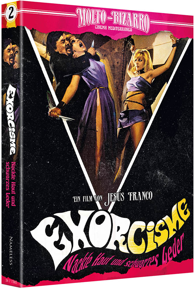 EXORCISME - NACKTE HAUT UND SCHWARZES LEDER (Blu-Ray) (2Discs) - Cover A - Mediabook - Limited 333 Edition