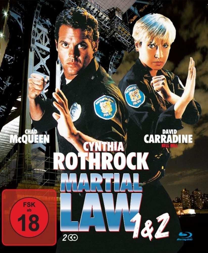 MARTIAL LAW 1 + 2  (Blu-Ray)