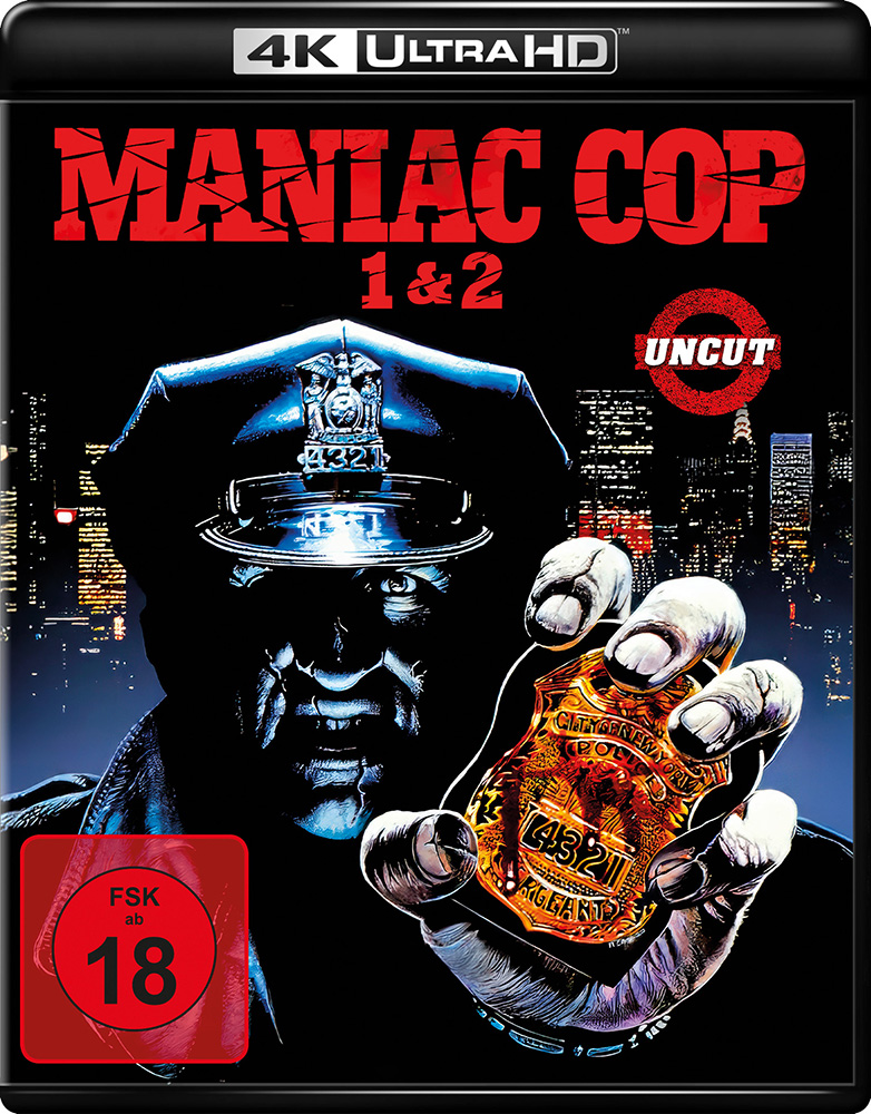 MANIAC COP 1&2 (4K UHD) (2Discs) - Keep Case