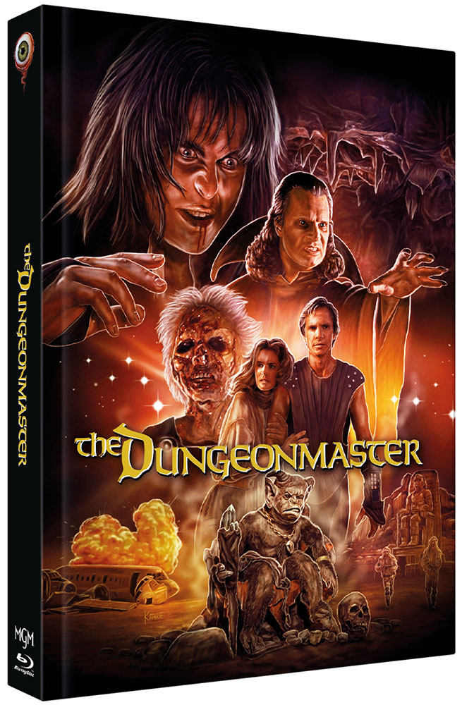 DUNGEONMASTER, THE (HERRSCHER DER HÖLLE) (Blu-Ray+DVD) - Cover C - Mediabook - Limited 222 Edition