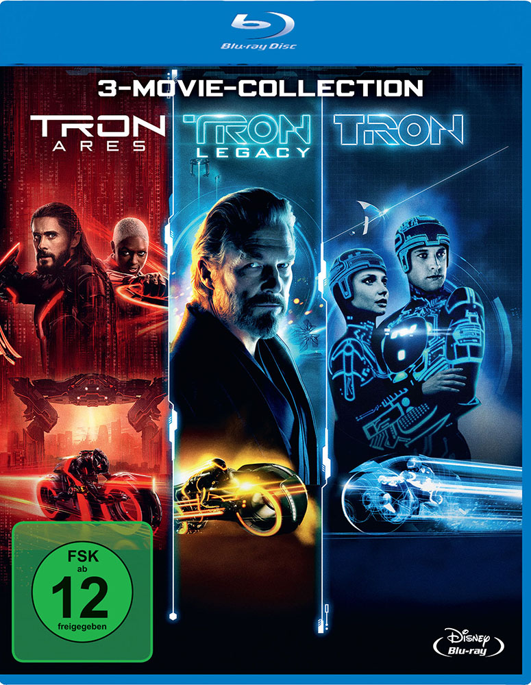TRON 3-MOVIE-COLLECTION (Blu-Ray) (3Discs)