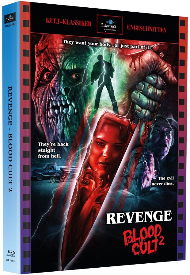 BLOOD CULT 2 - REVENGE (Blu-Ray+DVD) - Cover A - Mediabook - Limited 66 Edition