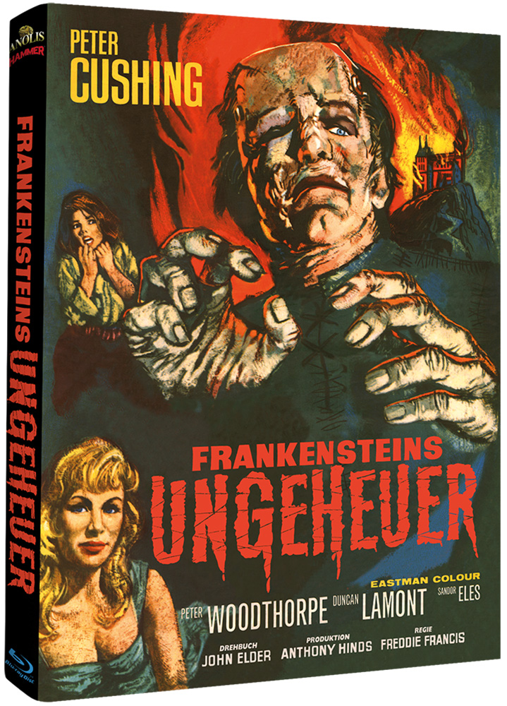 FRANKENSTEINS UNGEHEUER (Blu-Ray) - Cover C - Mediabook - Limited 444 Edition