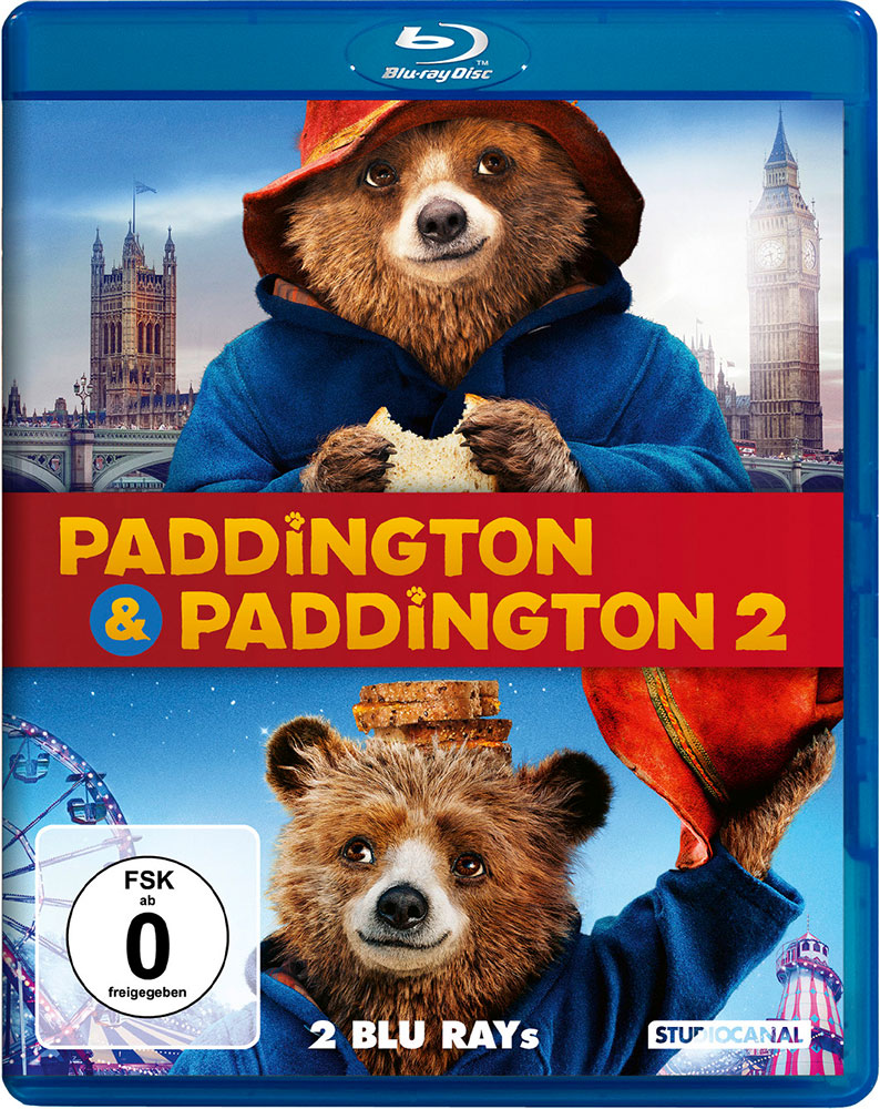 PADDINGTON 1&2 (Blu-Ray) (2Discs)