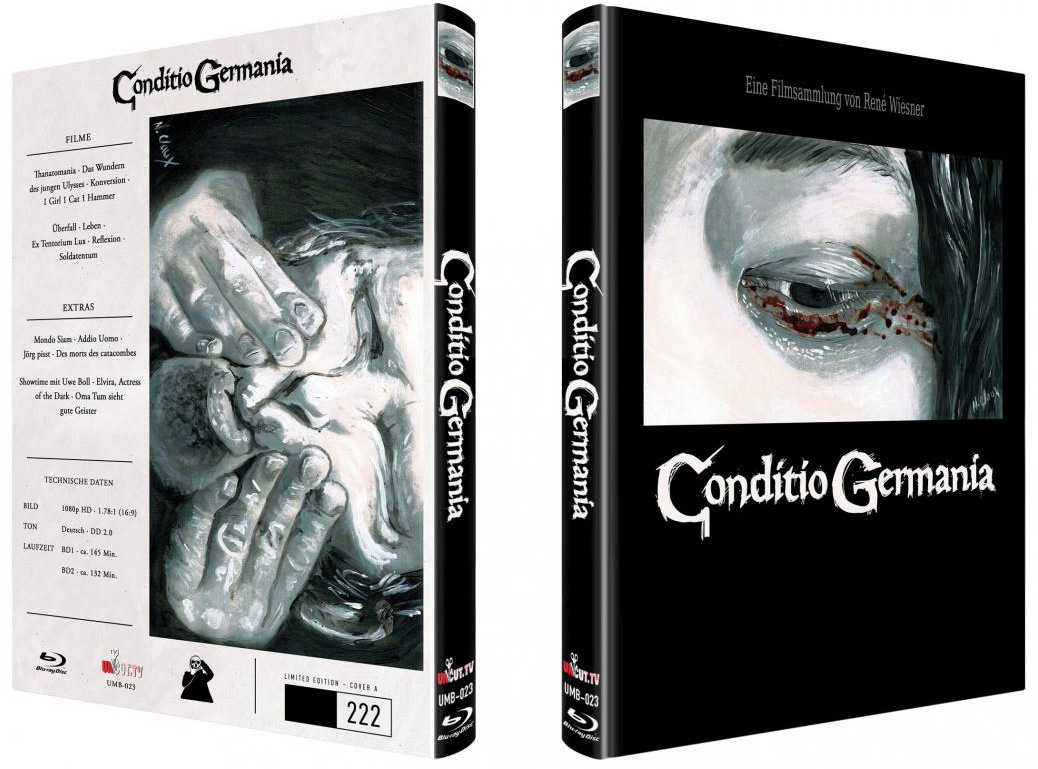 CONDITIO GERMANIA (Blu-Ray) (2Discs) - Cover A - Mediabook - Limited 222 Edition