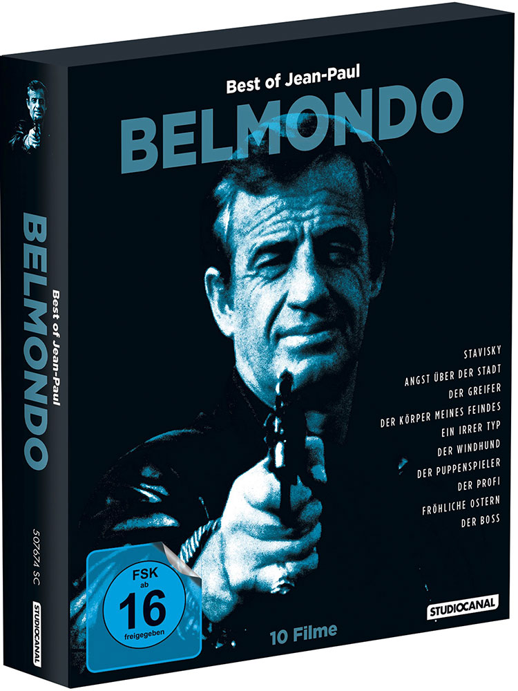 BEST OF JEAN PAUL BELMONDO (Blu-Ray) (10Discs)