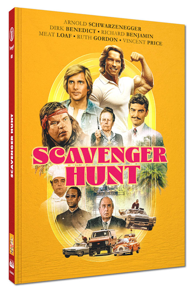 SCAVENGER HUNT - DIE TOTAL VERRÜCKTE SCHNITZELJAGD (Blu-Ray+DVD) - Cover C - Mediabook - Limited Edition