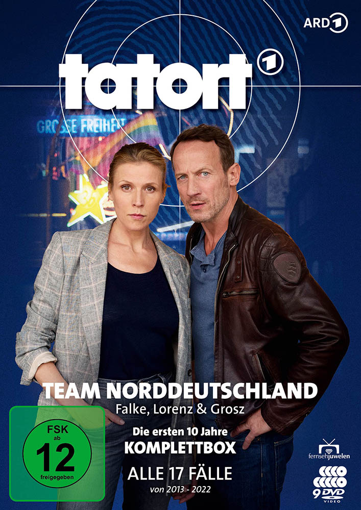 TATORT - TEAM NORDDEUTSCHLAND: FALKE UND GROSZ - Die ersten 10 Jahre (alle 17 Fälle von 2013-2022) (9DVDs)